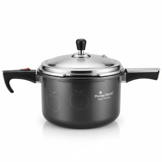 Prestige Svachh Apple Duo Plus Hard Anodized Pressure Cooker