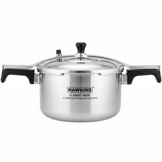 Hawkins Classic Wide Aluminium Pressure Cooker